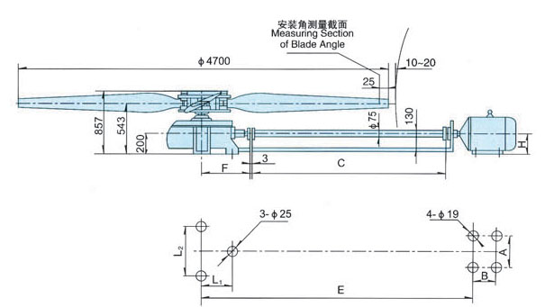 冷卻塔風機結構